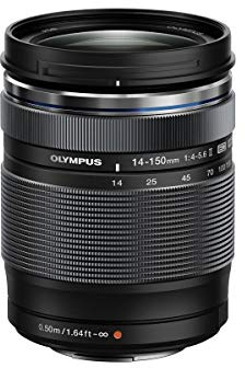 Olympus M.Zuiko Digital ED 14-150 mm F4.0-5.6 II Objektiv, für Micro Four Thirds Kameras (schwarz)