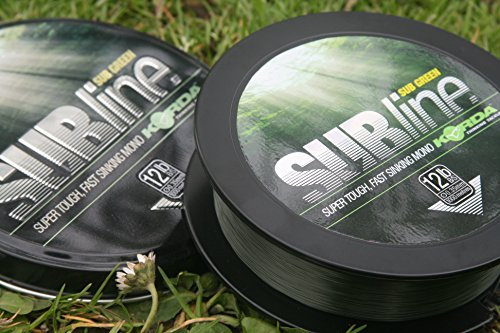 Korda Subline, Angelschnur, grob, braun, 20LBS