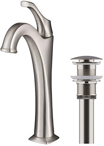 Kraus KVF-1200SFS Arlo Bathroom Faucet, Spot Free Stainless Steel