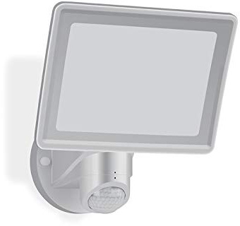 TELEFUNKEN - LED Außenleuchte mit Bewegungssensor, Außenwandlampe mit Dauerlichtfunktion, 20 Watt, 2000 Lumen, 4000 Kelvin neutral weißes Licht, IP44, weiß, 304404TF, Silber