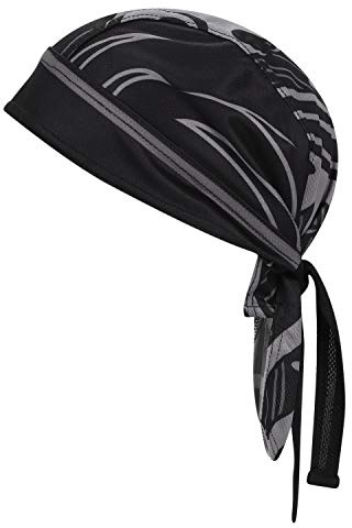 haozaikeji Bandana Sport Unisex Kopfbedeckung Biker Outdoor Fahrradtuch UV Schutz Bikertuch Cap Piratentuch Atmungsaktiv Kopftuch Fahrrad Sportkopftuch Pirat Kappe Schnell Trockned Radsport Stirnband