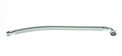 CHM GmbH® pansarslang 1 tum längd 80–90 cm stål flexslang upp till 12 bar, storlek: 60 cm