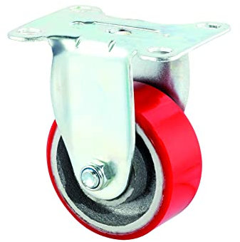 Kippen 1618A1 - Ruota in Ghisa con Base Fissa. Diametro 75 mm.