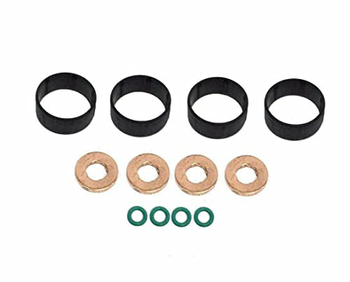 Kit de juntas de inyector 1.4 TDCi - 1.4 HDi para C1, C2, C3 I-II, C3 Pluriel, Nemo, Xsara, 107, 206, 206+, 207, 307, 1007, Bipper, Fiesta V-VI, Fusion, Aygo OE: 2S6Q9F593, 1982.F7