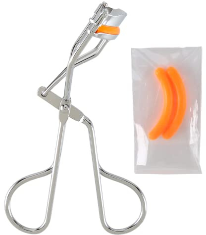 ColourBurst Eyelash Curler with Silicone Gel Pad, Random Colour (Pack of 1)