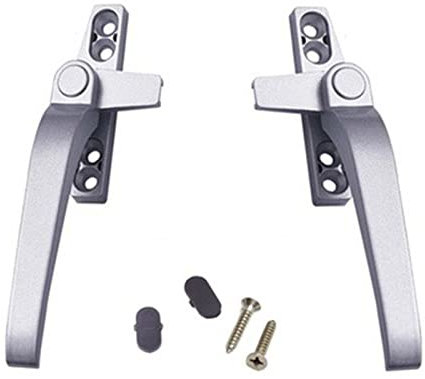 Fönsterhandtag,Fönsterlås, Fönsterhandtag, höger/vänster handtag av aluminiumdörrhandtag Fönsterbeslag, båge(Right)