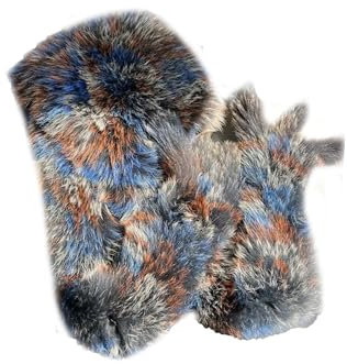 Mkjuuior Warmer verdickter Schal für Damen, Winter, Mütze, Strick, Plüsch, Kapuzenschal, AU0, Einheitsgröße
