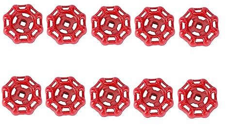HOMSFOU 10stücke Gusseisen Griff Ball Hand Rad Für Absperrventil Wasserarmatur Metallgriff Torkugel Mit Geringem Flüssigkeitswiderstand Und Einfacher Bedienung