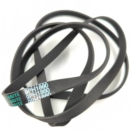 Pengchang 1Pcs Washing Machine Belt Dry Cleaning Machine Tooth Wedge Belt Rubber Multi Groove Belt 9PHE1860 9PH1860