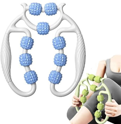 Rullo Cellulite,bein Massage Roller,leg Massager Roller,Rullo Massaggio Muscolare Gambe,Rulli Massaggianti Per Muscoli 9 Ruote Massaggiatore Anticellulite Per Collo Spalla,rullo Massaggio Cellulite