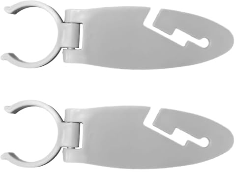 Generisch Abrazadera de fijación para tablas de remo – Juego de 2 pinzas de fijación para tablas de SUP – Clips de sujeción extensibles, accesorios para deportes acuáticos para niños, adolescentes y