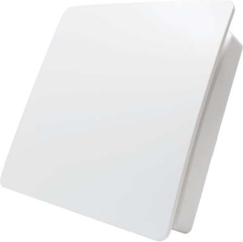 CubeTECH CTEF100t 100mm (4) Quiet Bathroom Extractor Fan with Timer Overrun Delay. White Smooth.
