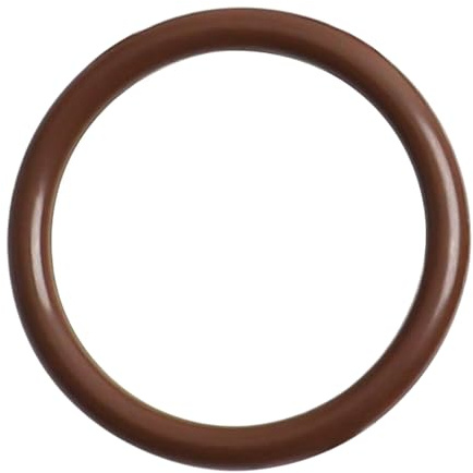 10 Stück Fluorkautschuk-O-Ringe, 11mm x 8mm x 1.5mm, Drahtdurchmesser 1.5 mm Außendurchmesser 11 mm, Braun FKM-Dichtungsdichtung für Maschineninstallationen