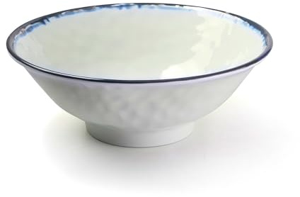 Fuente redonda melamina 21.3x7.8 cm, ligera y resistente. Ideal para servir ensaladas, postres o frutos. Diseñado para: eventos y uso diario.