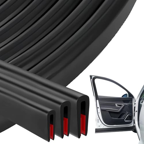 LIUZHUJ Kantenschutzprofil 6 m, U-Förmig Kantenschutz Gummi, 4-8 mm Kantenschutz für Bleche, EPDM-Gummi Flexibler Autotürkantenschutz, für Autotüren, Fenster und Blechkanten