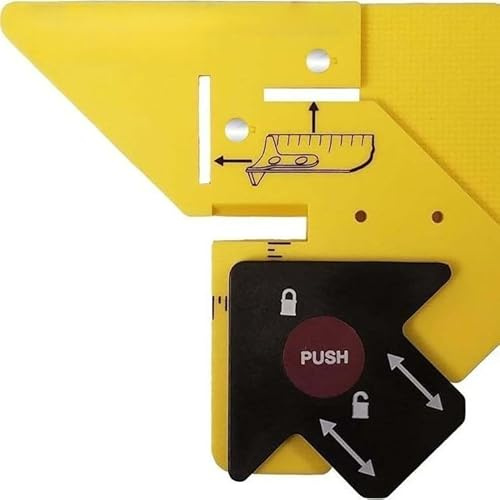 Trim Carpentry Aid, Precision Measuring & Miter Marking Tool for Door and Window Casing