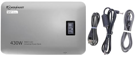PowerSmart Power Bank 58800 mAh Chargeur de batterie externe universel pour PDA, tablette, UMPC, Netbook & MID, Apple MacBook Pro Air iBook