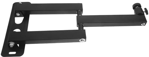 HEALSOPTHY Soporte de Proyector para Montaje en Pared y Techo, Ajustable Rotación 360°, Estructura Metálica de 40 Cm Tres Brazos, Compatible Proyectores de Cine en Casa y Uso Profesional