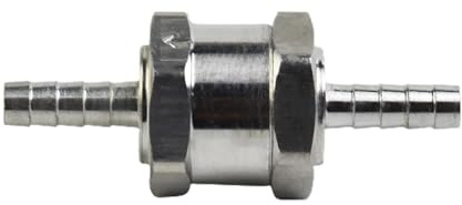 Válvula de retención de combustible, Válvula de retención paso, adecuada for gasolina, aceite parafina/queroseno, válvula manguera(6mm)