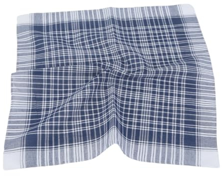 Nucelit av 12 näsdukar mjuk och bekväm tyghandduk lämplig för sport och resor antilukt funktioner tvättduk polyester näsdukar storpack