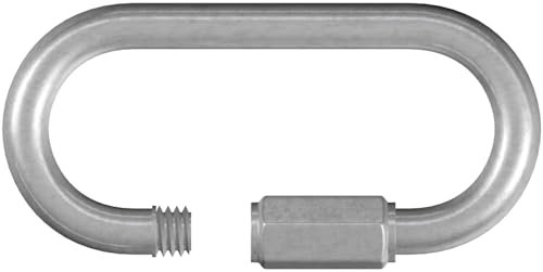 Notglied mit Schraube verz. 6 mm (2 Stück)