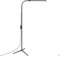 JCOTTON LED Floor Lamp for Eyelash Extensions, Adjustable Gooseneck Reading Floor Lamp for Office Bedroom, Dimmable Standing Light for Sewing Craft, Ring Light for Lash Tattoo Beauty