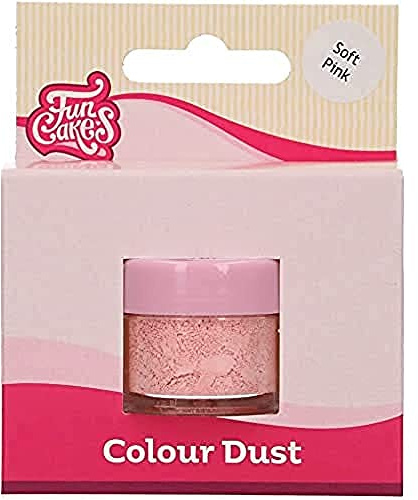 FunCakes Colour Dust Soft Pink: Colouring powder for Food, For Cake Decoration, Halal certified