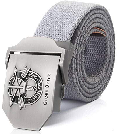HUYUEXIN Herren Jeans Canvas Gürtel - Baskenmütze 3D-Zeichen Plus Größe Extra Langes Militärisches Taktisches Gurtband, Schwertpfeil 1,5 Heavy-Duty Outdoor-Trainingssportgürtel Für Frauen 200Cm,Gr