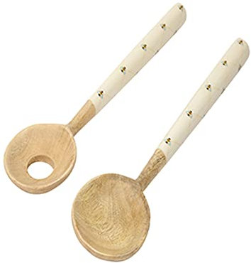 Dexam Bees Knees Mango Wood Salad Servers