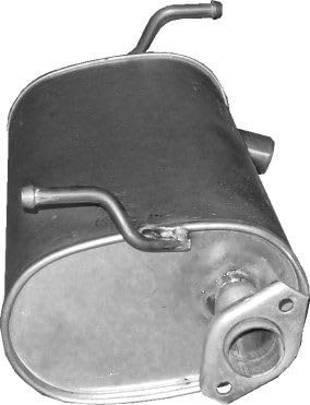 IZAWIT 34.013 Endschalldämpfer Hinten Kompatibel mit SUZUKI JIMNY FJ 1430081A00
