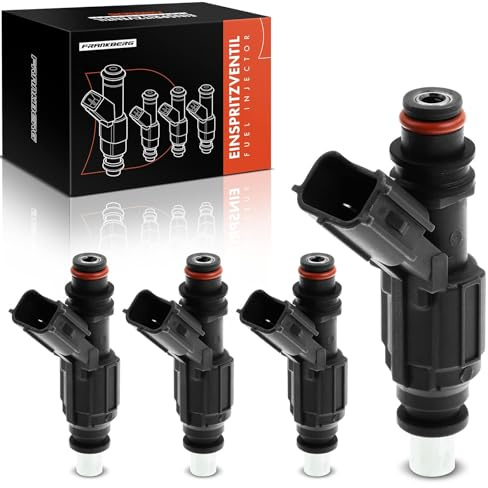 Frankberg 4x Einspritzventil Injektor Kompatibel mit Avensis T22 1.6L 2000-2003 Corolla E11 1.4L 2000-2001 Corolla Verso E12 1.6L 2001-2004 Replace# 0280156019
