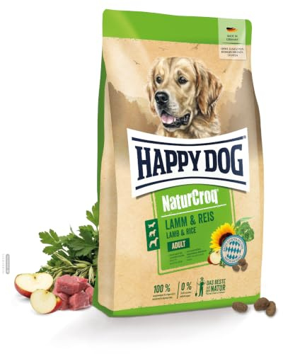 Happy Dog NaturCroq Lamm & Reis Trockenfutter | 11 kg