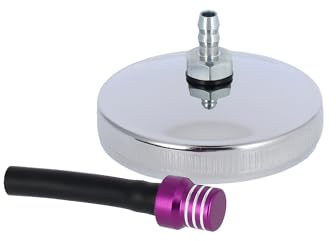 Tankdeckel mit Entlüftungsventil, Violett/Chrom - für Simson S50, S51, SR50