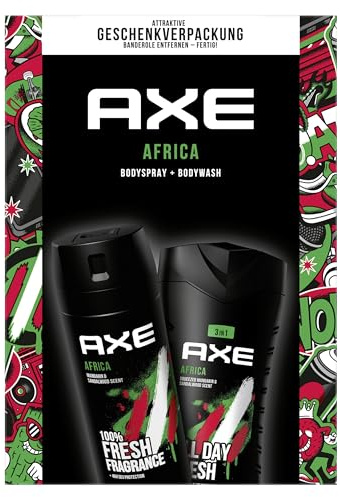 AXE Geschenkset Bodyspray + Duschgel Africa (150 ml + 250 ml)