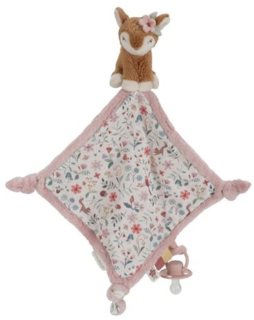 Little Dutch Schmusetuch Schnuffeltuch Kuscheltuch Schnullertuch REH rosa - Fairy Garden