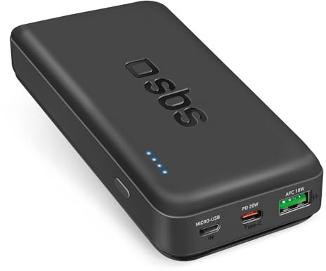 SBS PowerBank 20K FAST, 20000mAh, 20W Power Delivery (PD 3.0 PPS)