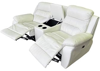 Mapo Möbel Elektrisches Ledersofa Kinosofa Relaxcouch Fernsehsofa 5131ee-Cup-2-2149
