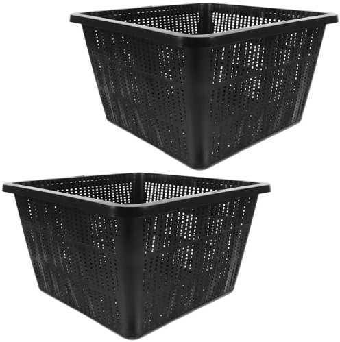 ifundom Cestini Galleggianti Idroponici a Rete in Plastica 2 Pezzi Per Coltivazione Ortaggi Acquatici Da Giardino All'aperto Contenitori Leggeri e Portatili Per Principianti