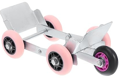 AKOOSY Chariot De Manutention Pour Pneus Voiture Et Moto Roulettes Pivotantes Durables Et Compactes Outil De Remorquage Portable Pour Déplacement Facile Sur Sol Plat