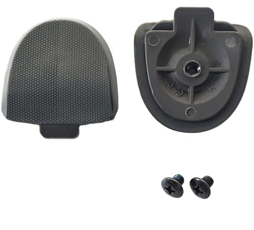 Advokingtap Ersatz-Fersenpolster für Rennrad, kompatibel mit S-Works 6 und S-Works 7, Grau, Paar mit Schrauben (Schuhgröße 48–49)