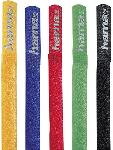 Hama Klettbinder-Streifen (215 mm) 5 Stück, farbig