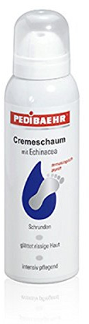 PEDIBAEHR Cremeschaum mit Echinacea bei rauen und rissigen Füßen, 125 ml