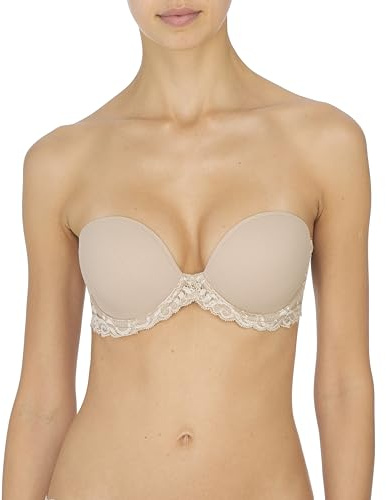 Natori Women's Feathers Strapless Plunge Multiway, Cafe, 32C