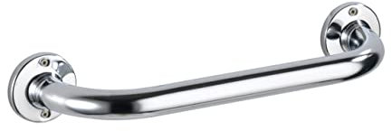 Wenko 17880100 Maniglia Vasca da Bagno Basic 30 cm, 9,5 x 6 x 36 cm, Lucido