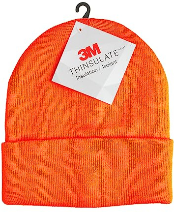 Blackrock Bonnet Orange, à Porter avec Une Veste Haute visibilité, pour Hommes et Femmes, Course à Pied, Bonnet, Hiver, léger, Calotte, Thermique, Bonnet de Travail pour l'hive