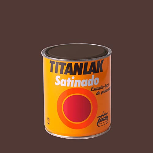 Titanlak Esmalte Laca sintética Satinado Marrón 750 ml