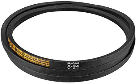 sourcing map A94 Drive V-Belts 94 Inner Length 13mm Width 8mm Thick JIS Standard A-Section Rubber Drive Transmission Belt