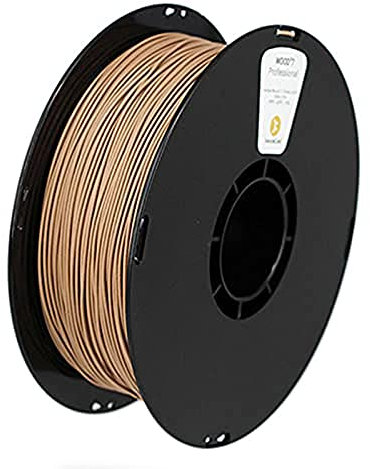 3D-Drucker-Verbrauchsmaterial, 3D-Druckerfilament, PLA-WF-Filament, 1,75 Mm, 1Kg-Spule, Holzfaser-Gefülltes PLA-Material, 10% Holzfaser-,Yellow wood