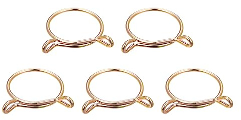sourcing map Fuel Line Hose Clips, 5pcs 40mm ID Fit 41.5-42mm OD Hose 65Mn Steel Water Pipe Air Tubing Spring Hose Clamps for Motorcycle Scooter