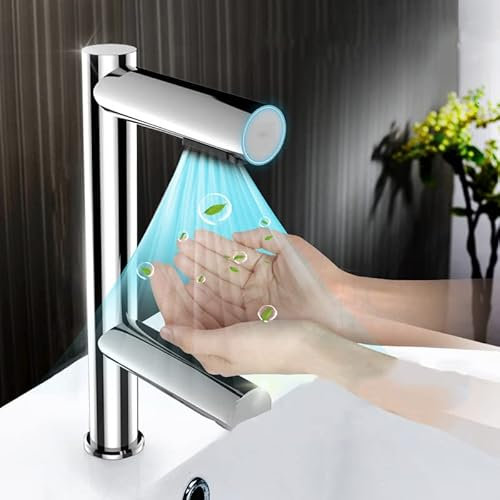 Asciugamani, Asciugamani Ad Aria Commerciale 2 In 1 Con Controllo Intelligente Della Temperatura, Filtro a Doppia Rete, Asciugamani Automatico Per Lavaggio E Asciugatura Delle Mani, Per Bagno Cucina